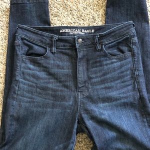 American Eagle High Rise Skinny Jeans Size 10